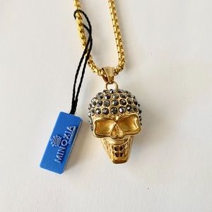 Minoxia Skull Necklace